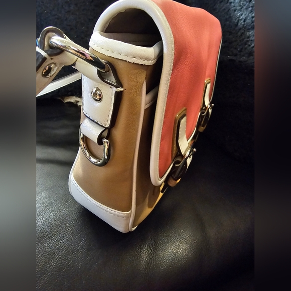 Coach Park Colorblock Crossbody Flap Bag F23383 EUC - Picture 9 of 14